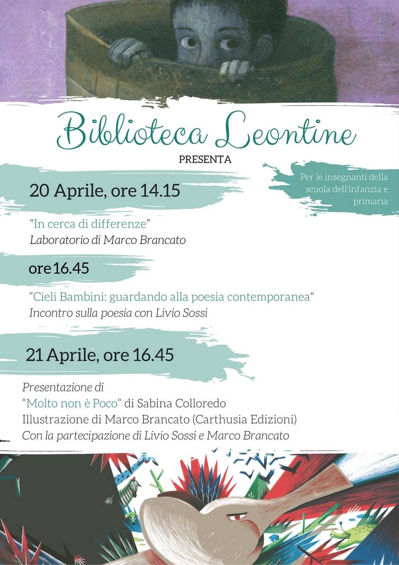 Aprile alla Biblioteca Leontine di Sassuolo